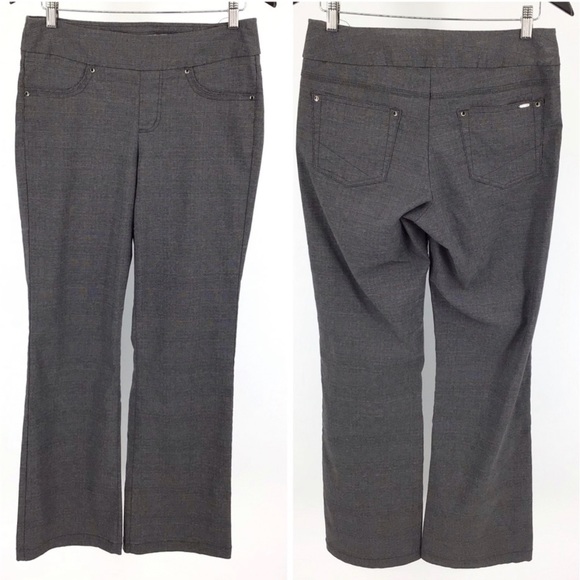 Point Zero Plaid Bootcut Pants, 10 - Two Pair Lot - Picture 9 of 9